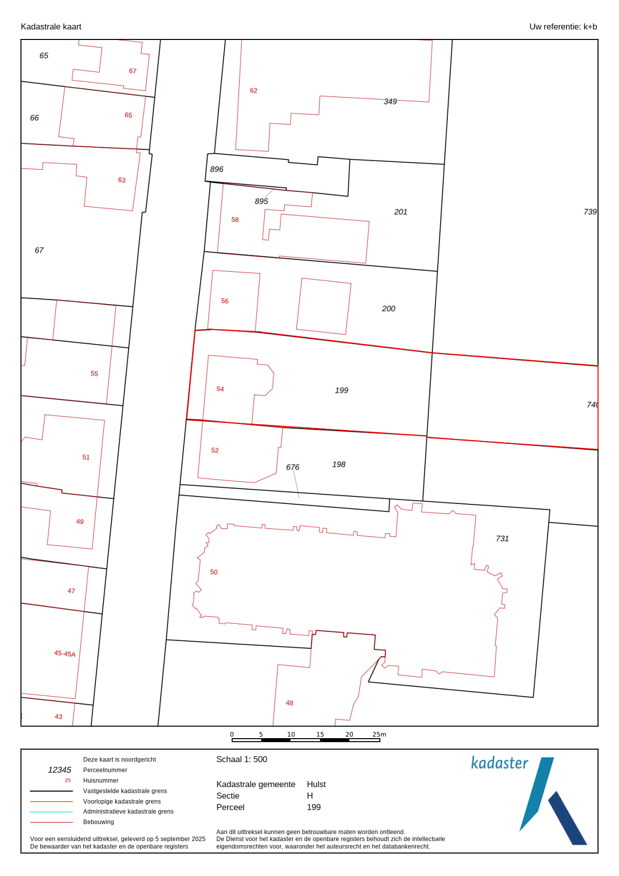 Kadaster afbeelding