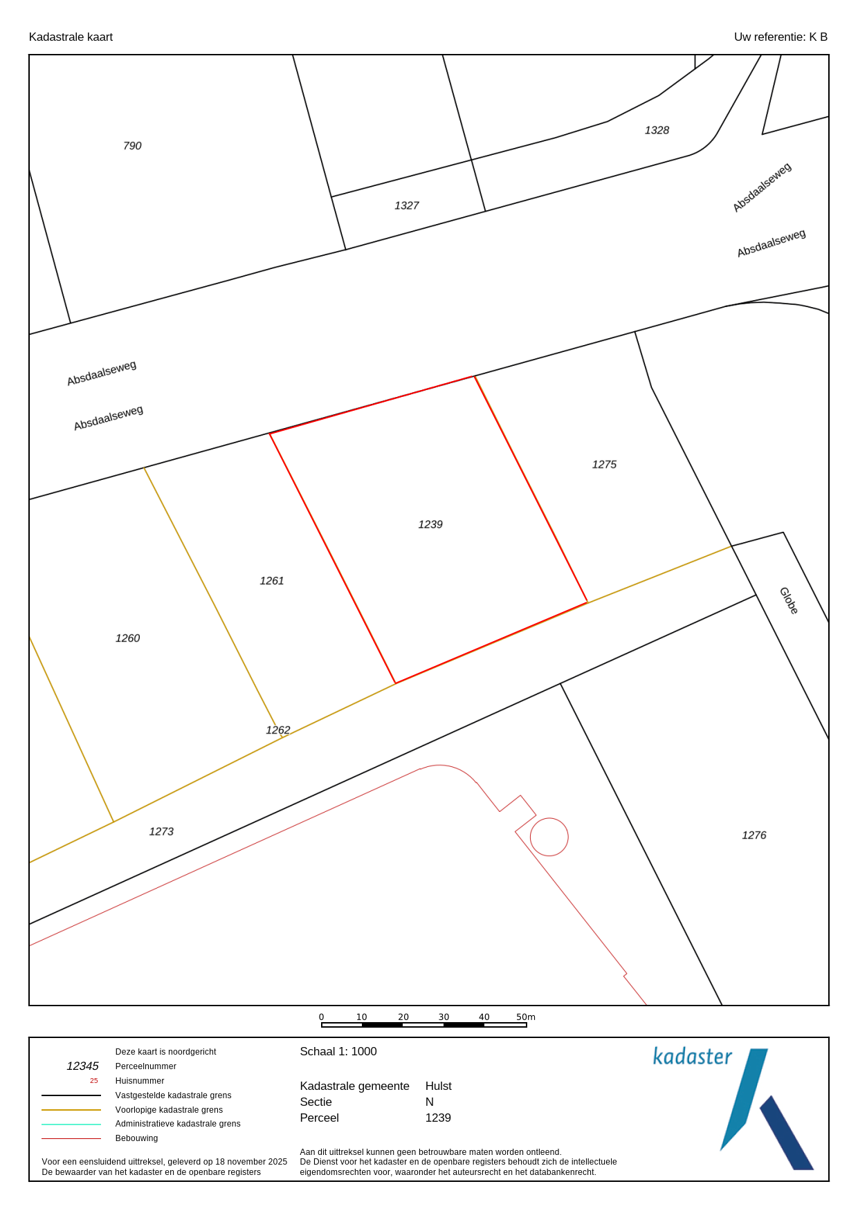 Kadaster afbeelding