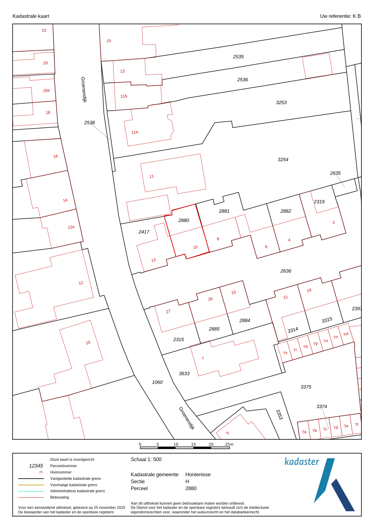 Kadaster afbeelding