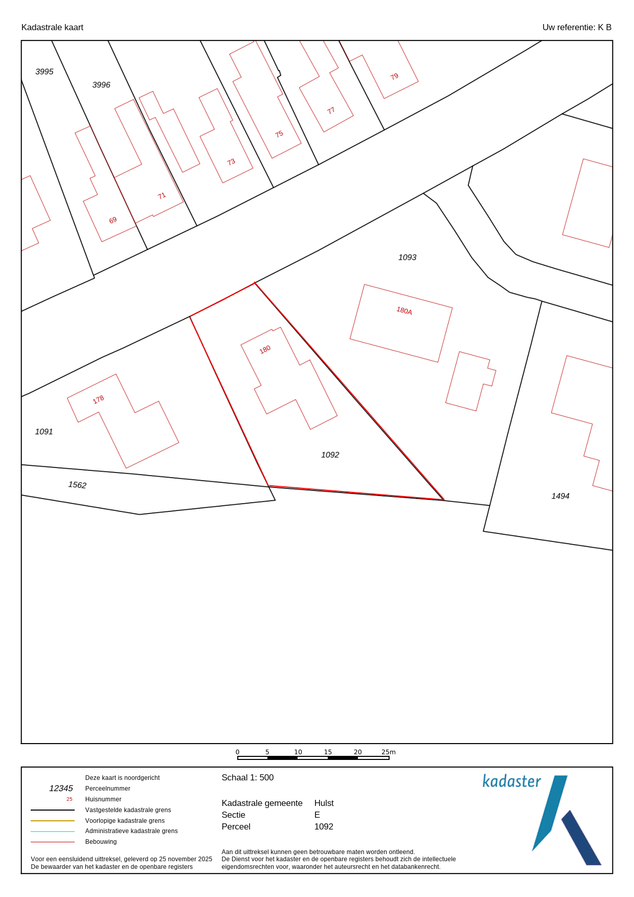 Kadaster afbeelding