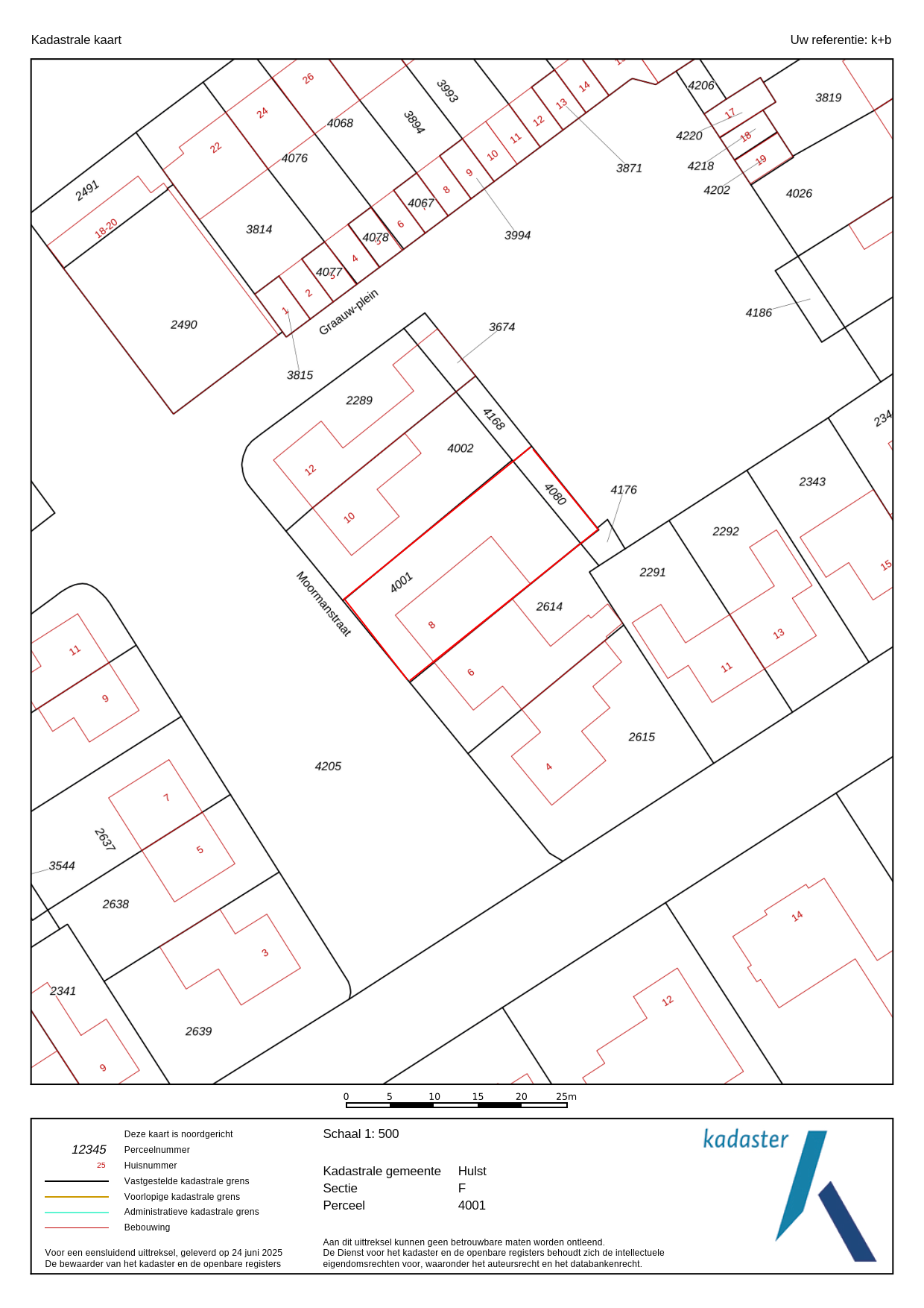 Kadaster afbeelding